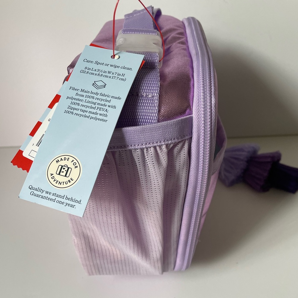 Purple Metallic + Tassel Lunch Bag - Picture 5 of 9